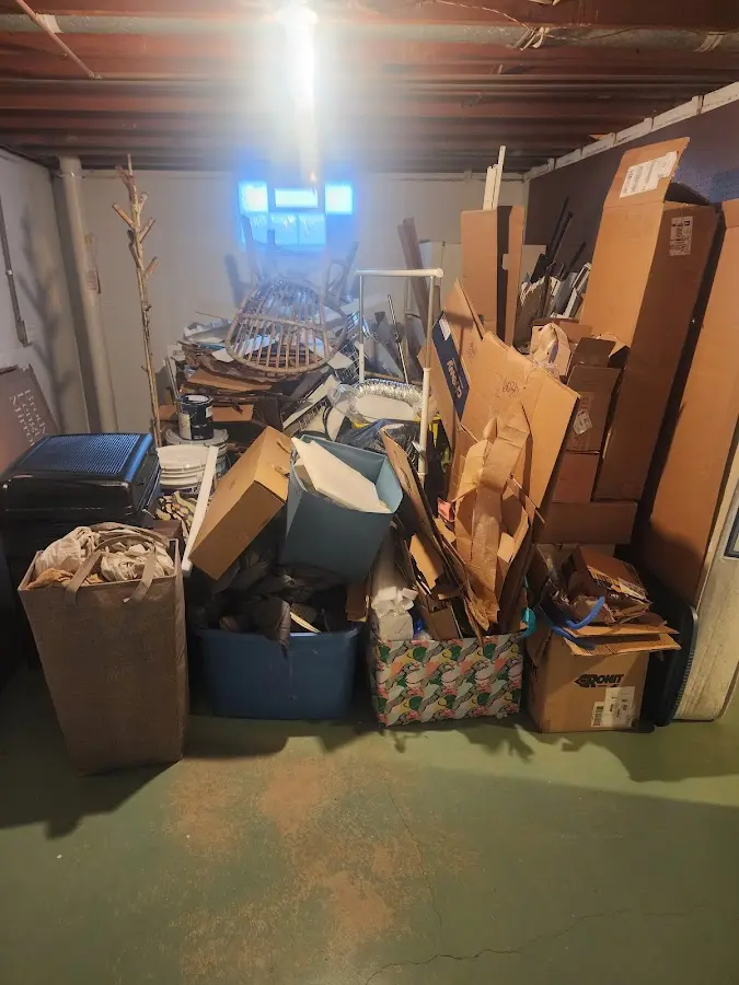 Roll-off dumpster container at job site for Concrete Dumpster Rental in Rio Grande City